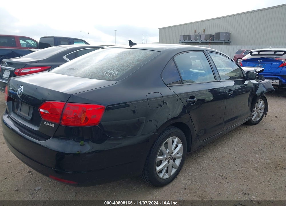 2012 VOLKSWAGEN JETTA 2.5L SE VIN: 3VWDX7AJ9CM313169
