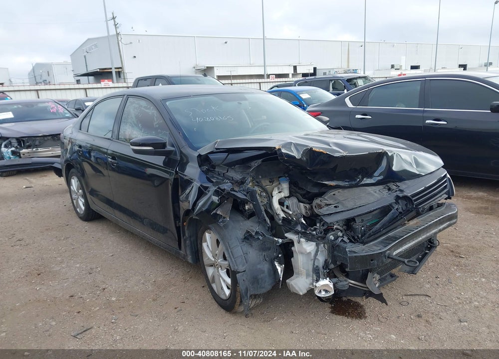 2012 VOLKSWAGEN JETTA 2.5L SE VIN: 3VWDX7AJ9CM313169
