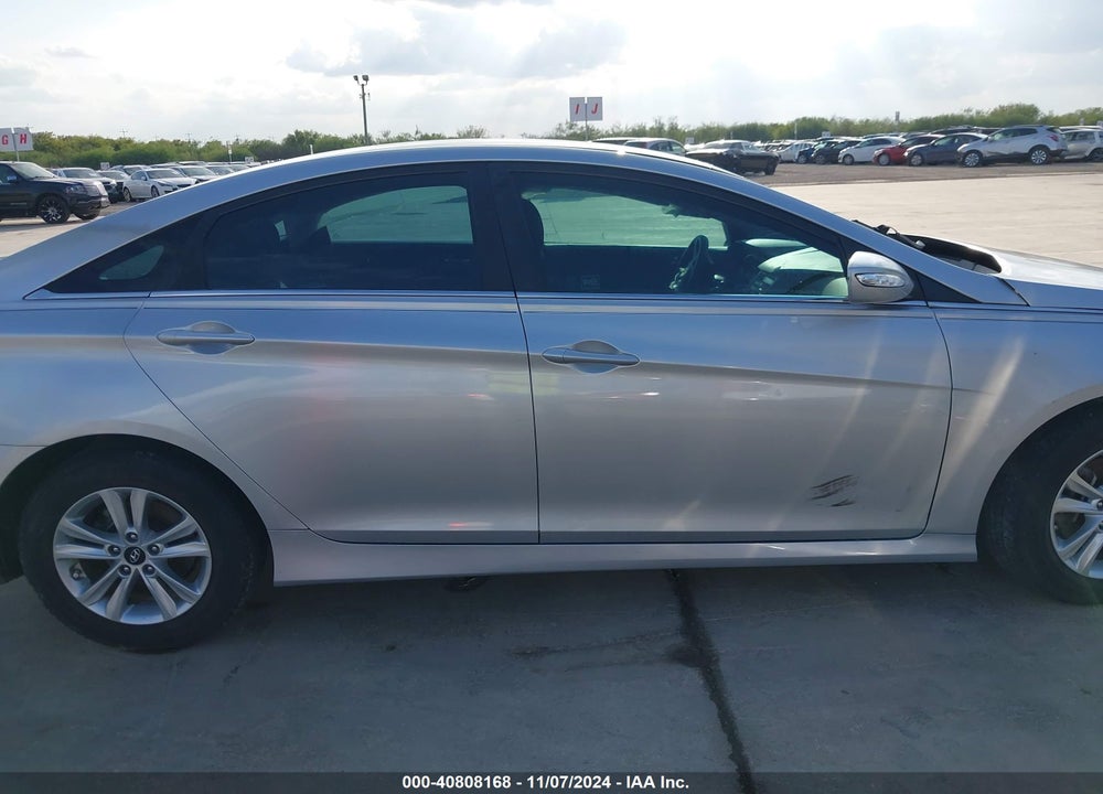 2014 HYUNDAI SONATA GLS VIN: 5NPEB4AC0EH933195