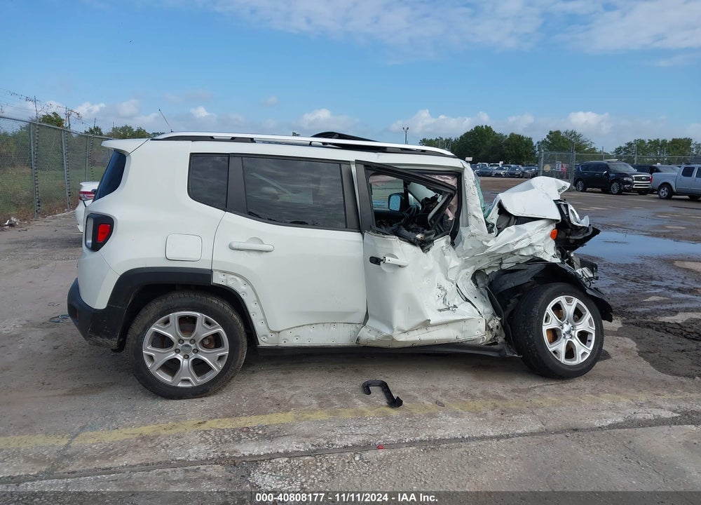 2017 JEEP RENEGADE LIMITED 4X4 VIN: ZACCJBDB6HPF81575