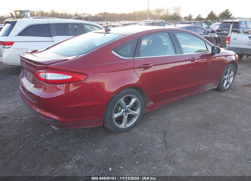 2015 FORD FUSION SE VIN: 3FA6P0H70FR156528