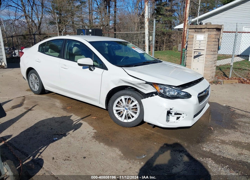 2018 SUBARU IMPREZA 2.0I PREMIUM VIN: 4S3GKAD67J3625153