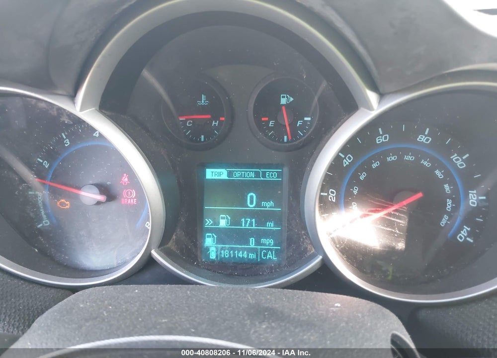 2013 CHEVROLET CRUZE ECO MANUAL VIN: 1G1PJ5SB2D7289556