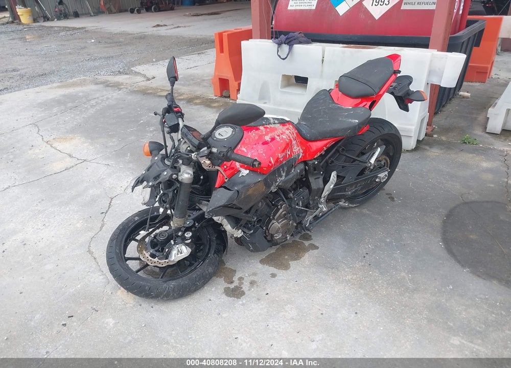 2017 YAMAHA FZ07A VIN: JYARM20E3HA000451