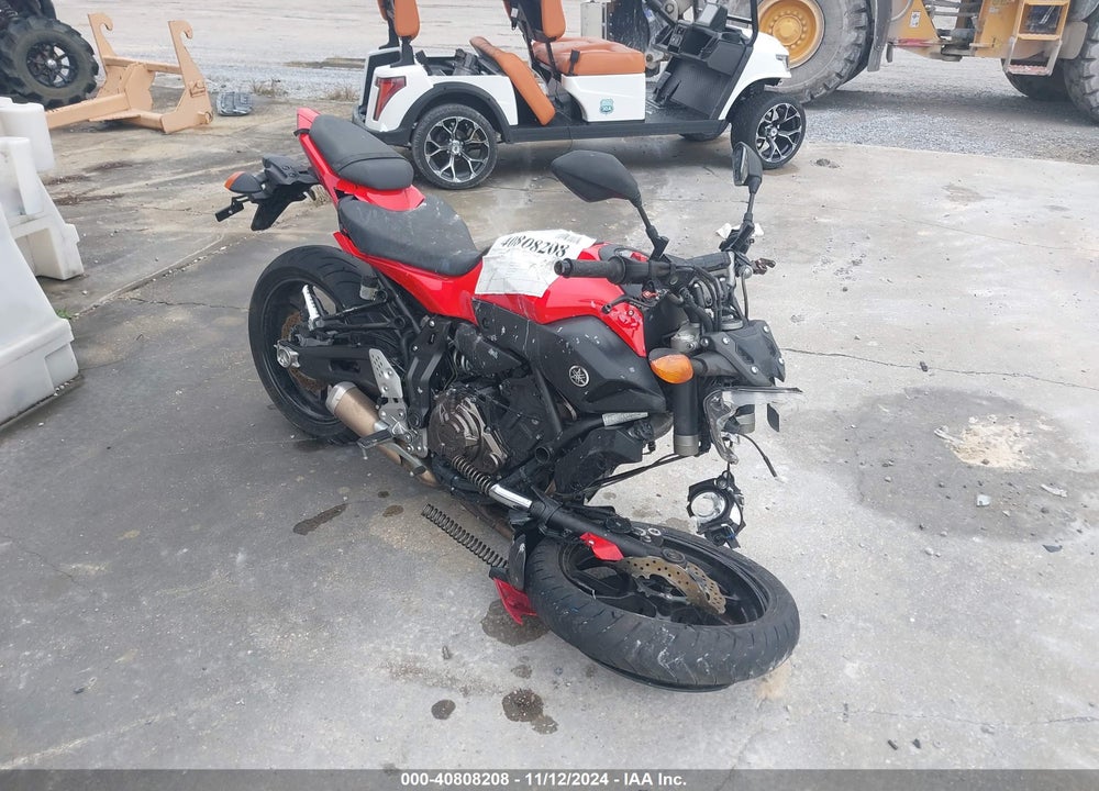 2017 YAMAHA FZ07A VIN: JYARM20E3HA000451