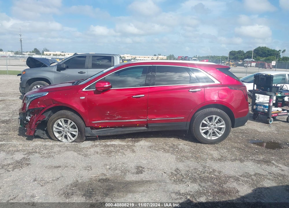 2023 CADILLAC XT5 FWD LUXURY VIN: 1GYKNAR41PZ112005