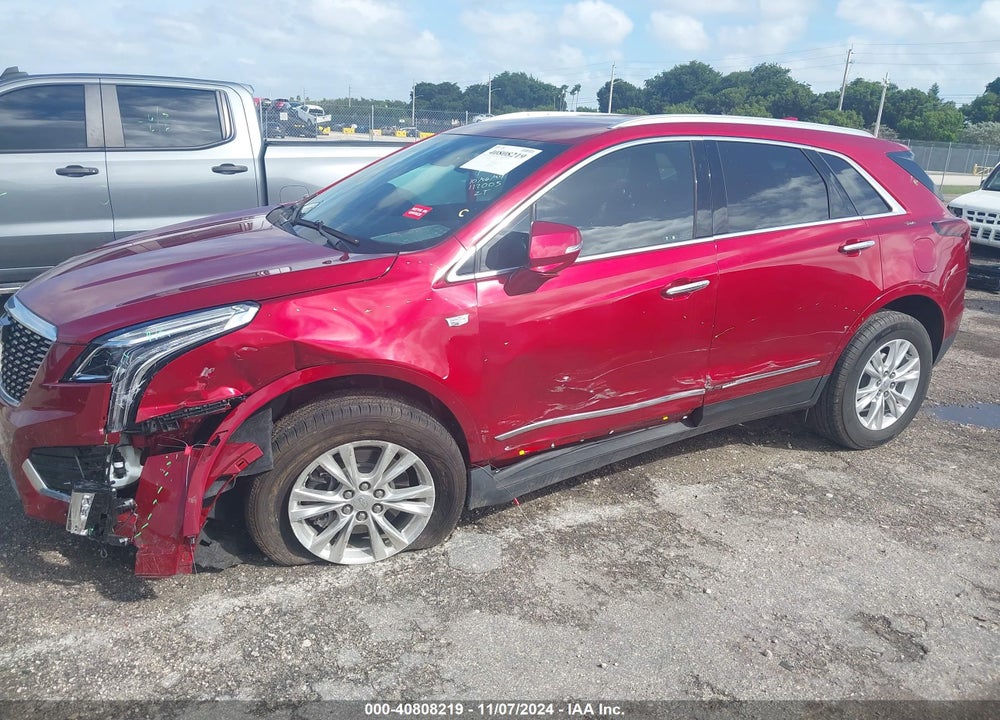 2023 CADILLAC XT5 FWD LUXURY VIN: 1GYKNAR41PZ112005
