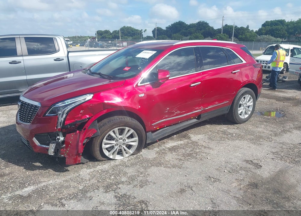 2023 CADILLAC XT5 FWD LUXURY VIN: 1GYKNAR41PZ112005