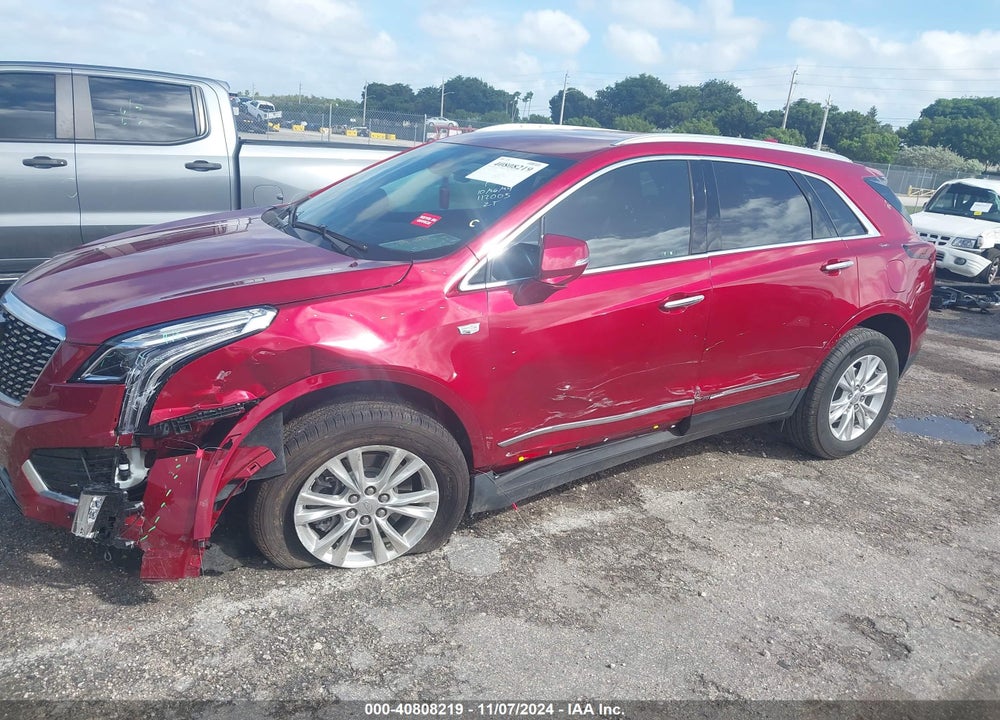 2023 CADILLAC XT5 FWD LUXURY VIN: 1GYKNAR41PZ112005