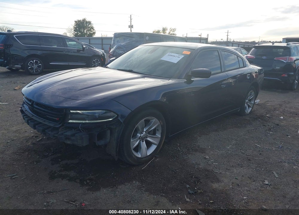 2015 DODGE CHARGER SXT VIN: 2C3CDXHGXFH870276