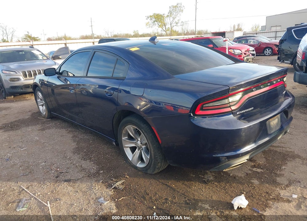 2015 DODGE CHARGER SXT VIN: 2C3CDXHGXFH870276
