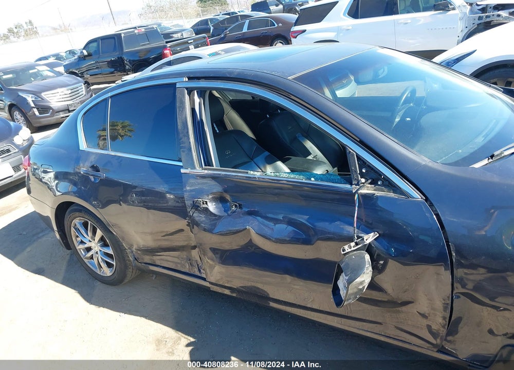 2008 INFINITI G35 JOURNEY VIN: JNKBV61E78M224196