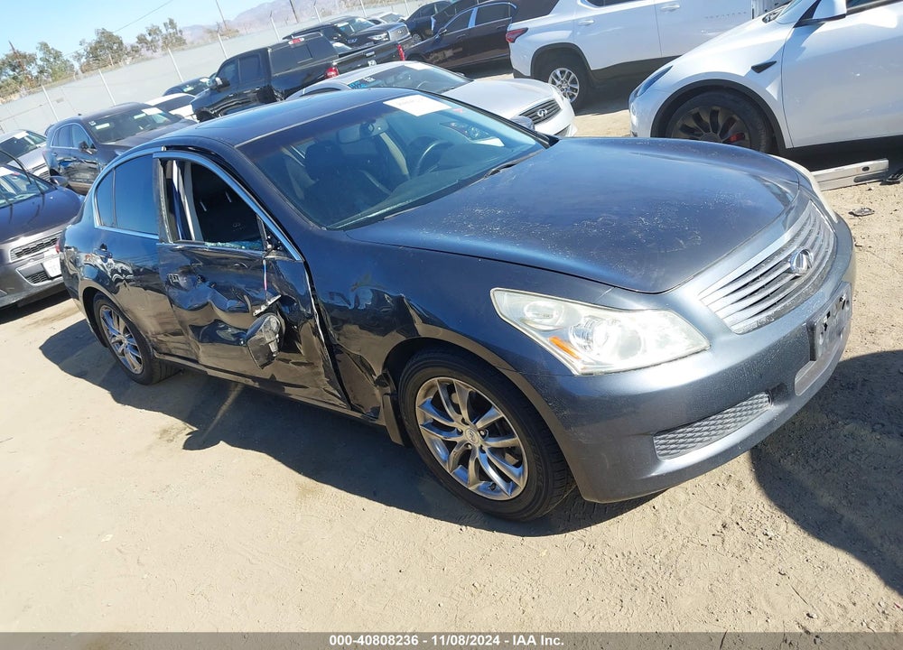 2008 INFINITI G35 JOURNEY VIN: JNKBV61E78M224196