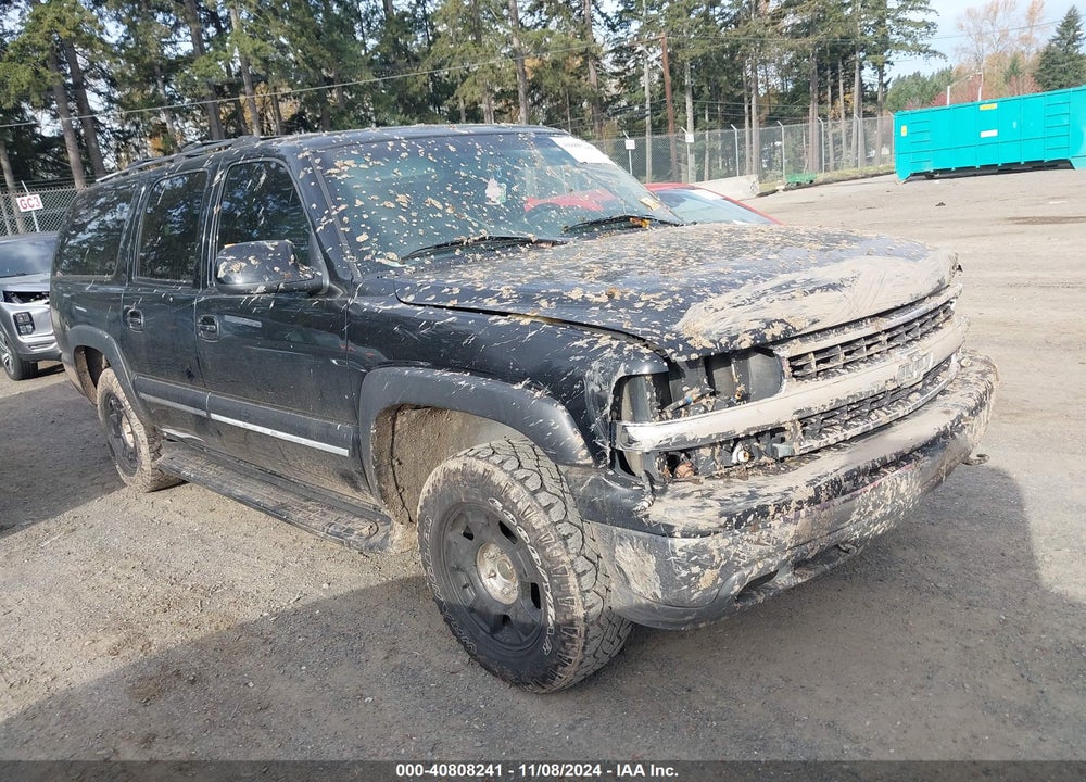 2001 CHEVROLET SUBURBAN 1500 LT VIN: 3GNFK16T51G204227