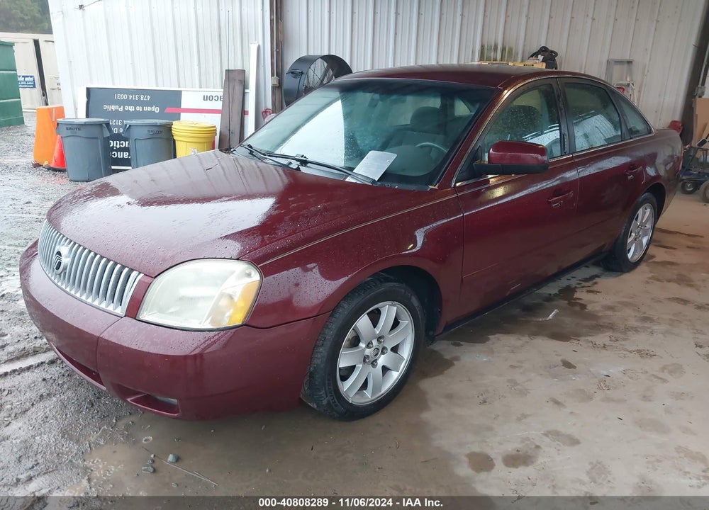 2005 MERCURY MONTEGO LUXURY VIN: 1MEFM40135G614312