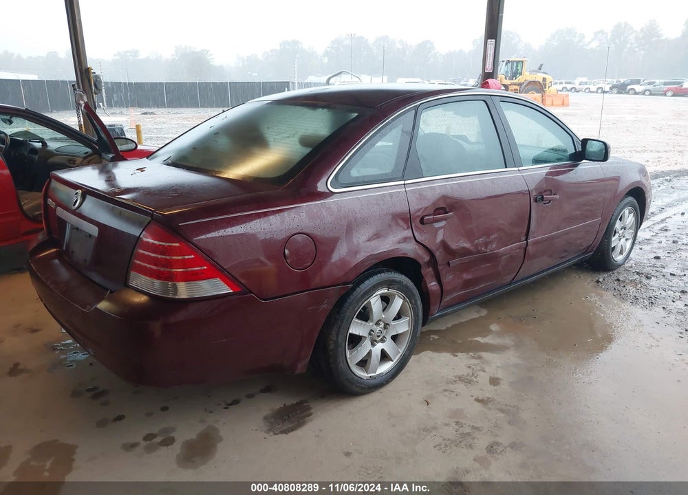 2005 MERCURY MONTEGO LUXURY VIN: 1MEFM40135G614312