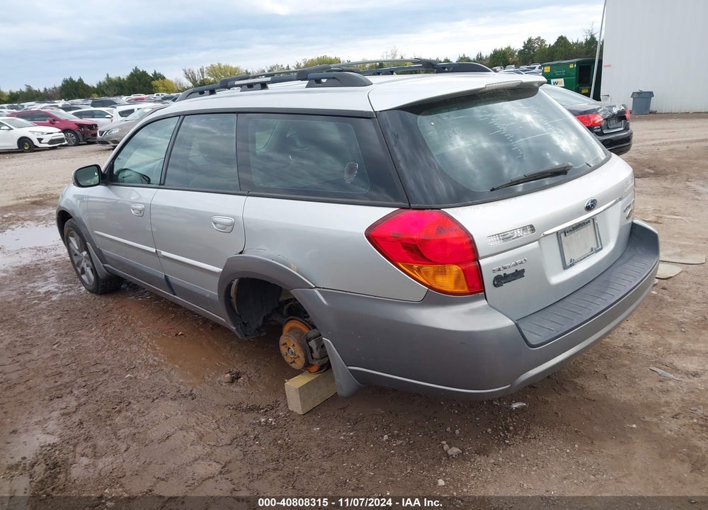 2007 SUBARU OUTBACK 3.0R L.L. BEAN EDITION VIN: 4S4BP86C374308962