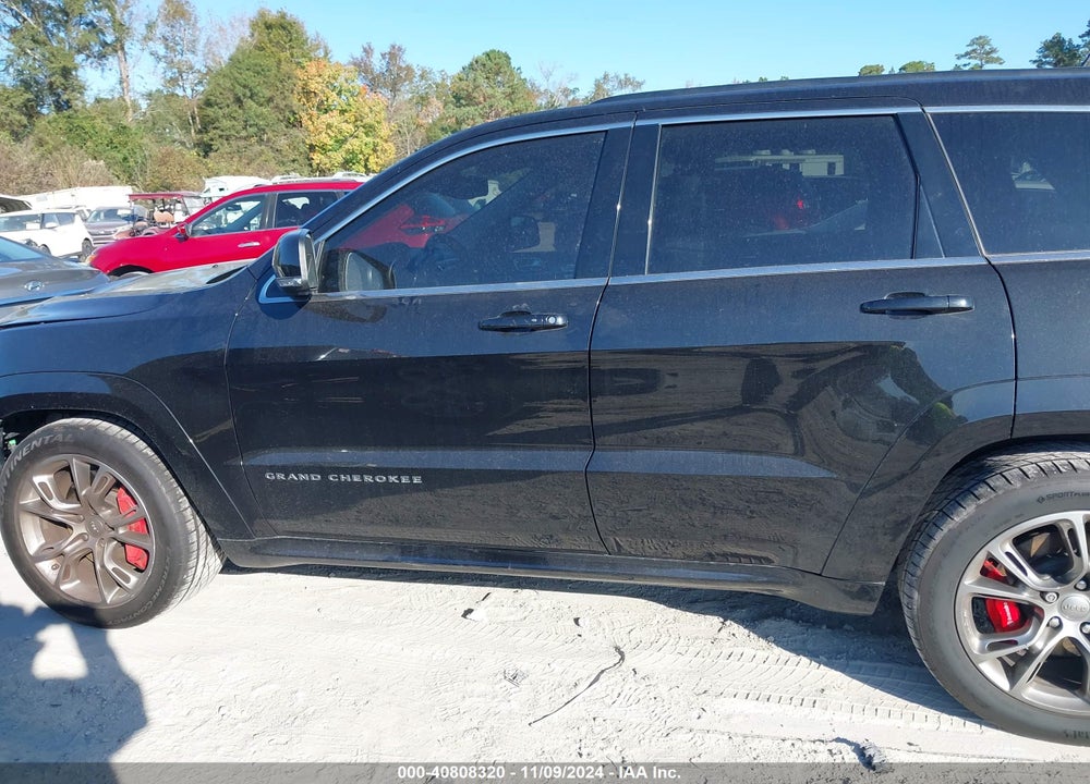 2012 JEEP GRAND CHEROKEE SRT8 VIN: 1C4RJFDJ5CC211305