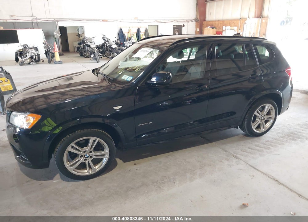 2013 BMW X3 XDRIVE28I VIN: 5UXWX9C52D0A09372