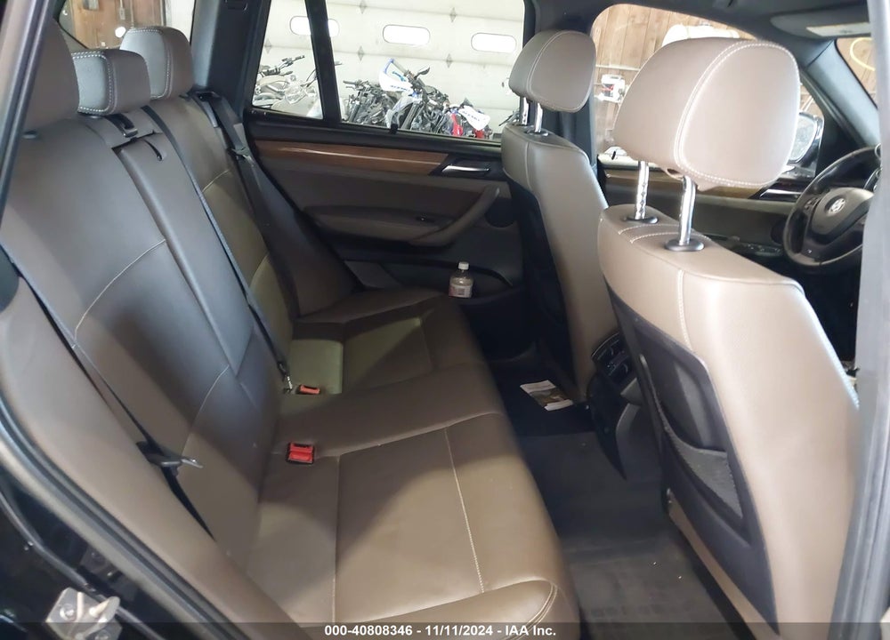 2013 BMW X3 XDRIVE28I VIN: 5UXWX9C52D0A09372