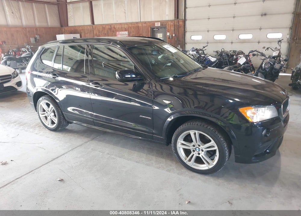 2013 BMW X3 XDRIVE28I VIN: 5UXWX9C52D0A09372