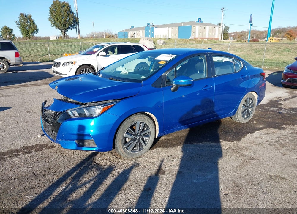 2021 NISSAN VERSA SV XTRONIC CVT VIN: 3N1CN8EV0ML854158