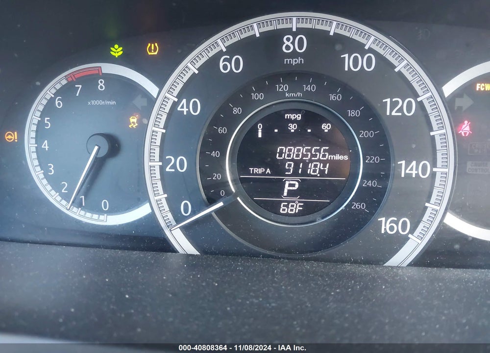 2013 HONDA ACCORD EX-L VIN: 1HGCR2F88DA122408