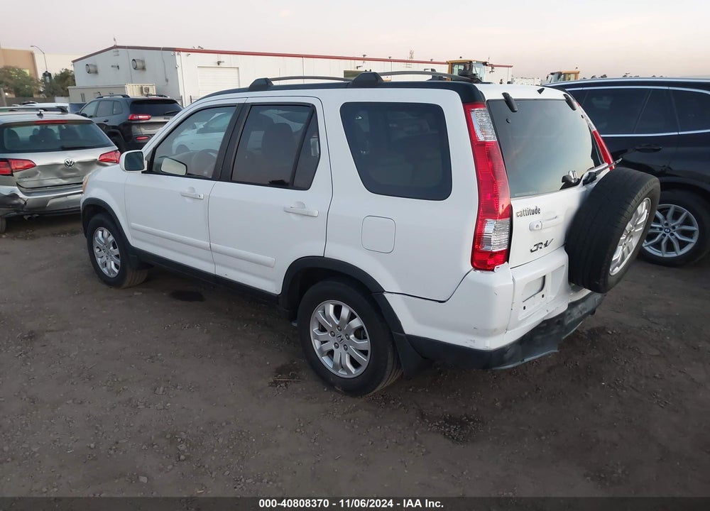 2006 HONDA CR-V SE VIN: JHLRD78906C021139