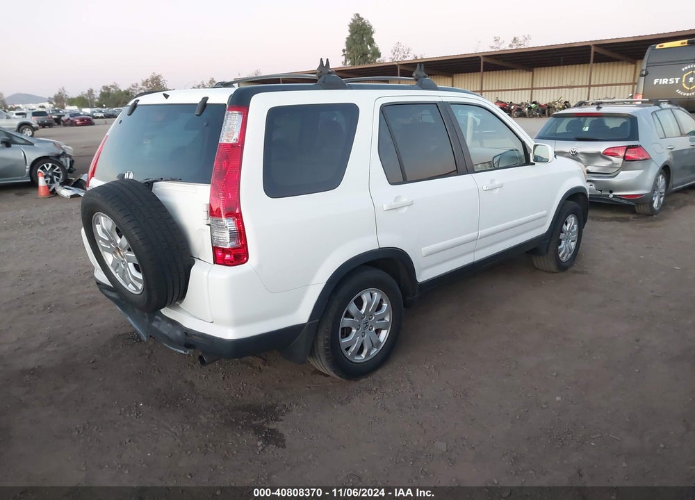 2006 HONDA CR-V SE VIN: JHLRD78906C021139