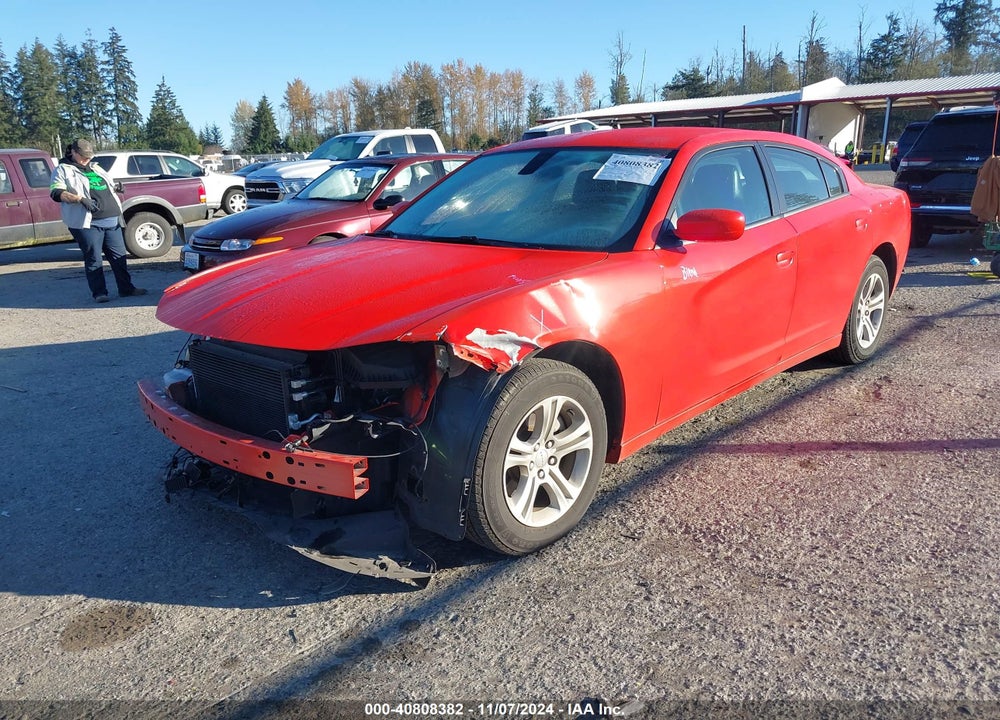 2021 DODGE CHARGER SXT RWD VIN: 2C3CDXBG2MH632637