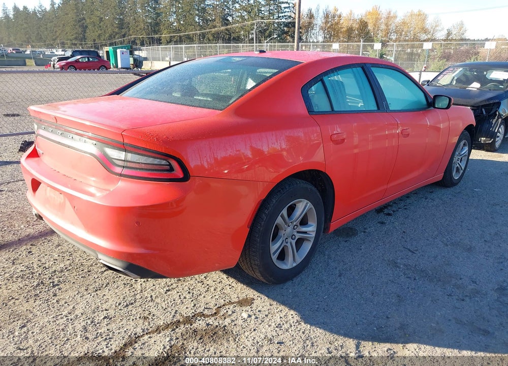 2021 DODGE CHARGER SXT RWD VIN: 2C3CDXBG2MH632637