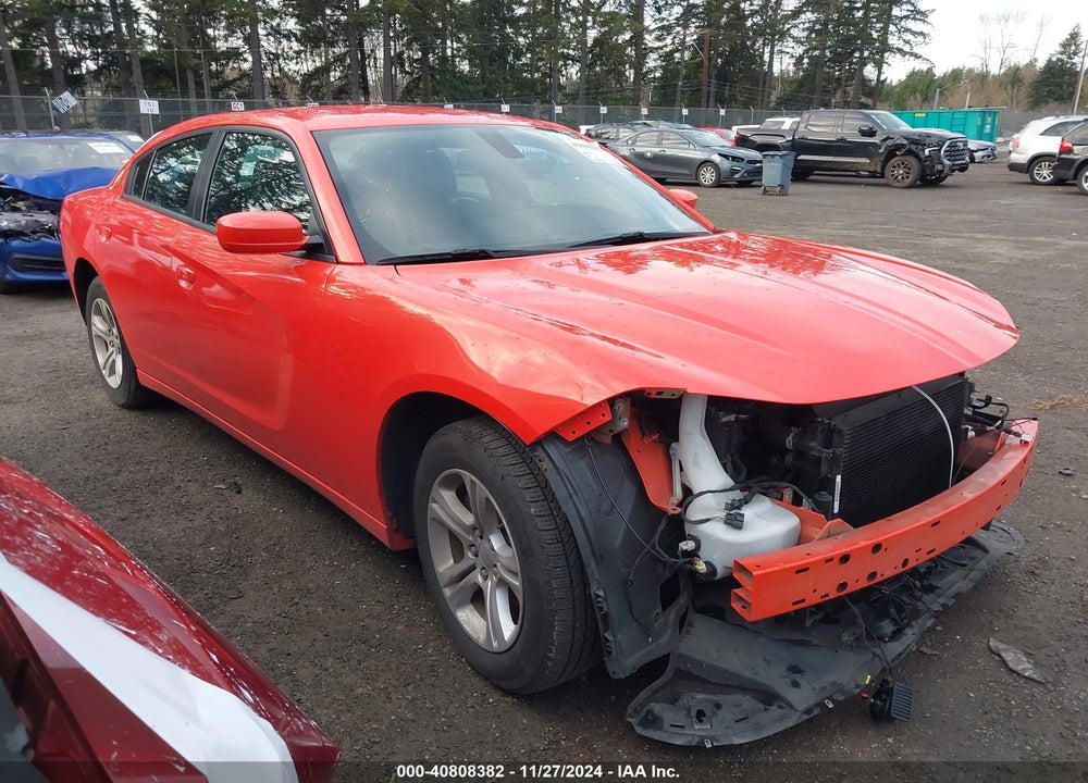 2021 DODGE CHARGER SXT RWD VIN: 2C3CDXBG2MH632637