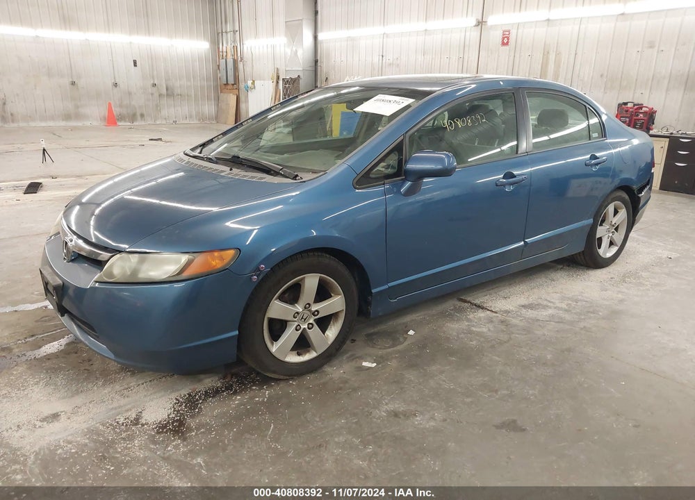 2007 HONDA CIVIC VIN: 1HGFA16837L136899