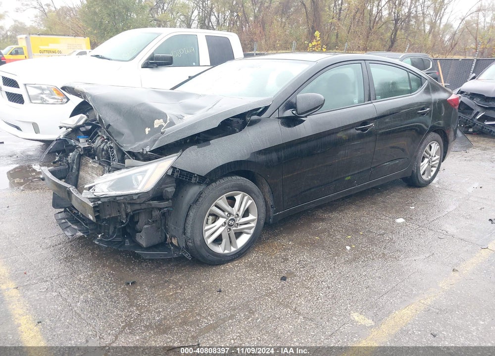 2019 HYUNDAI ELANTRA SEL VIN: KMHD84LF3KU746693