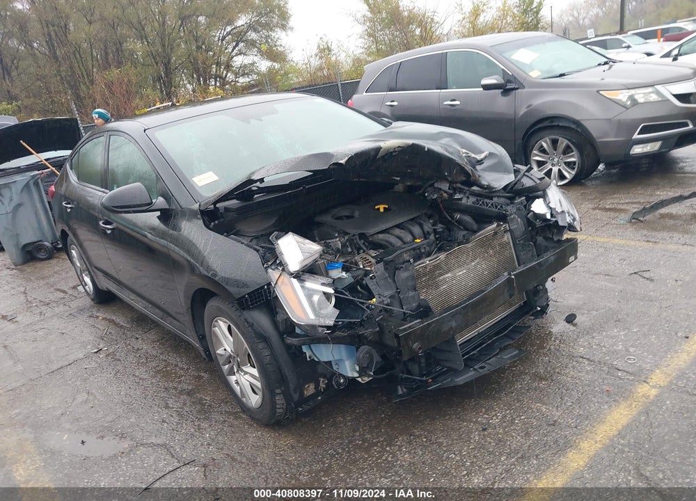 2019 HYUNDAI ELANTRA SEL VIN: KMHD84LF3KU746693