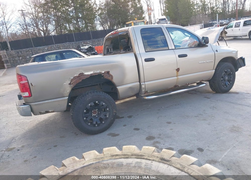 2005 DODGE RAM 1500 SLT/LARAMIE VIN: 1D7HU18D85S135748