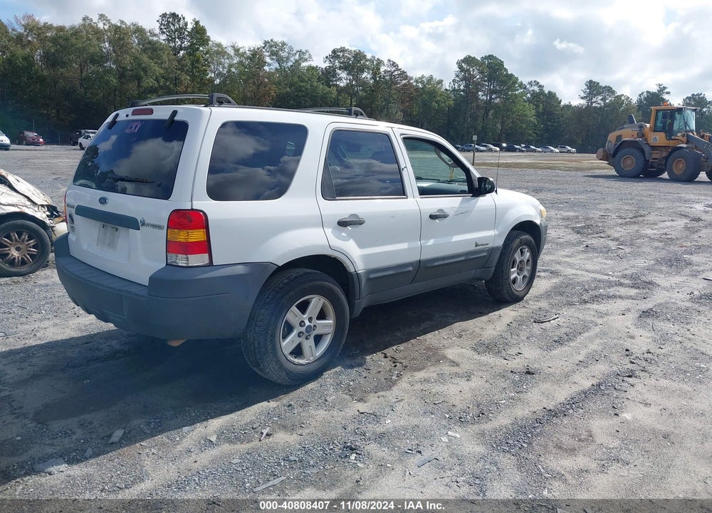 2006 FORD ESCAPE HYBRID VIN: 1FMYU96H46KD48739