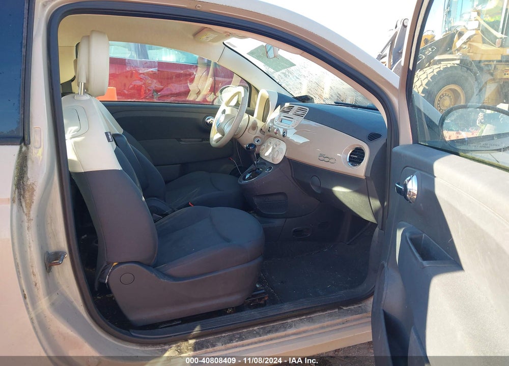 2012 FIAT 500 POP VIN: 3C3CFFAR0CT105208