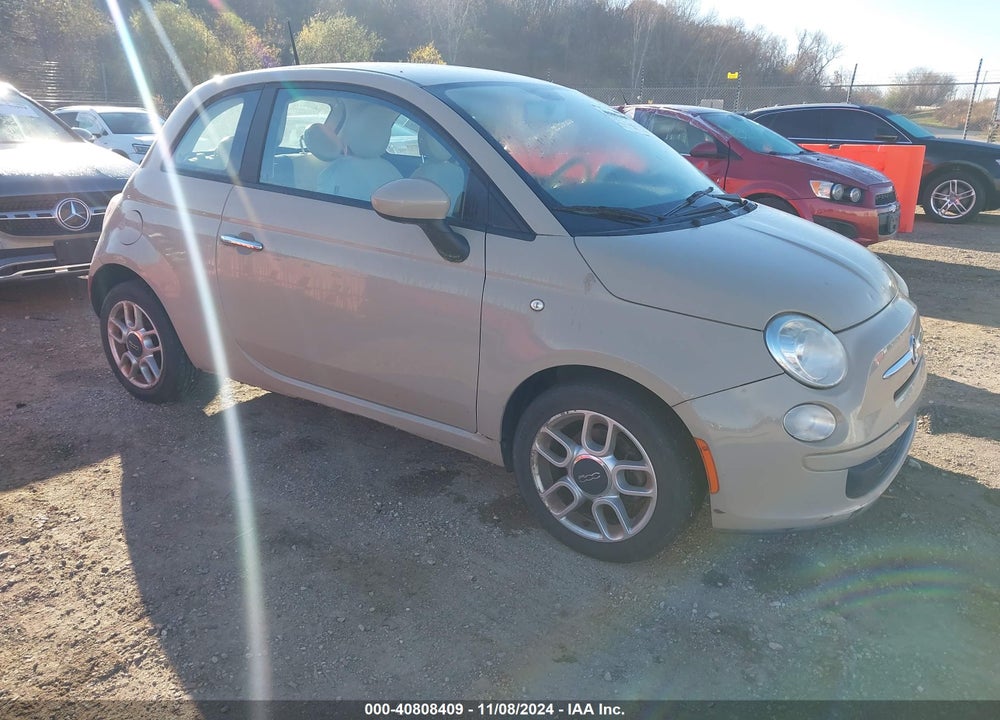 2012 FIAT 500 POP VIN: 3C3CFFAR0CT105208
