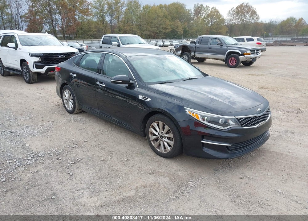 2016 KIA OPTIMA EX VIN: 5XXGU4L37GG078381