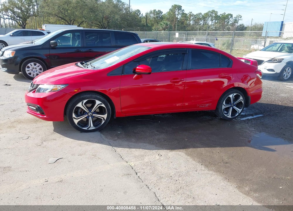 2015 HONDA CIVIC SI VIN: 2HGFB6E56FH707573