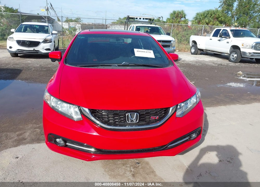 2015 HONDA CIVIC SI VIN: 2HGFB6E56FH707573