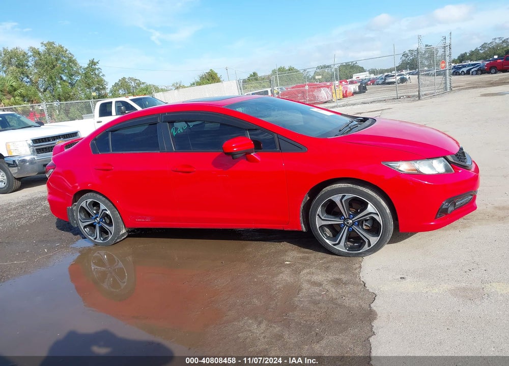 2015 HONDA CIVIC SI VIN: 2HGFB6E56FH707573