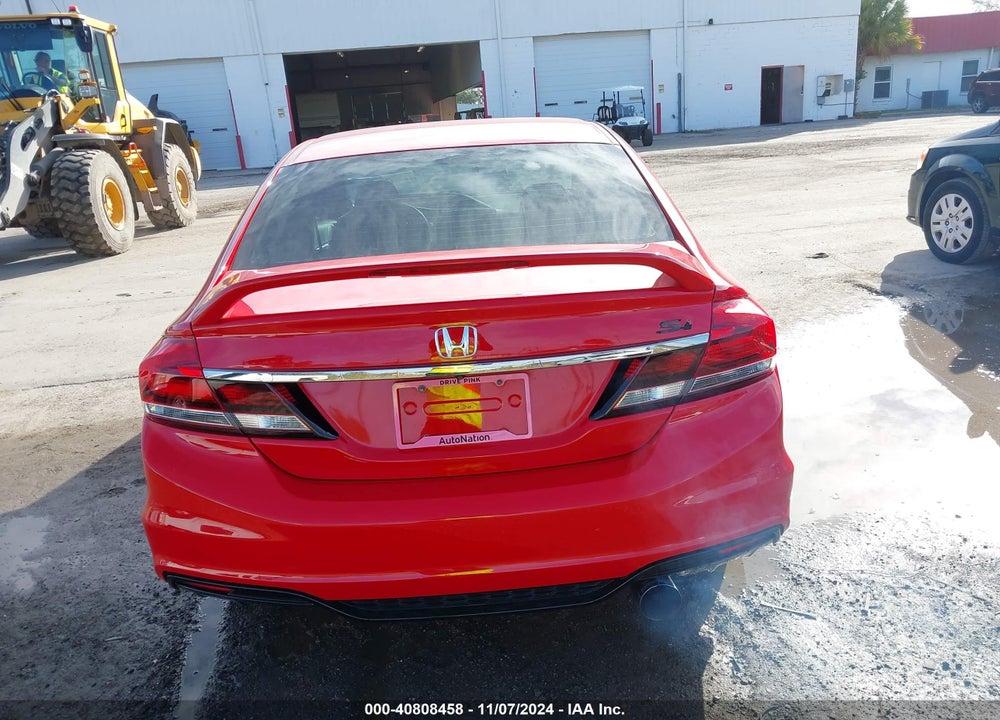 2015 HONDA CIVIC SI VIN: 2HGFB6E56FH707573