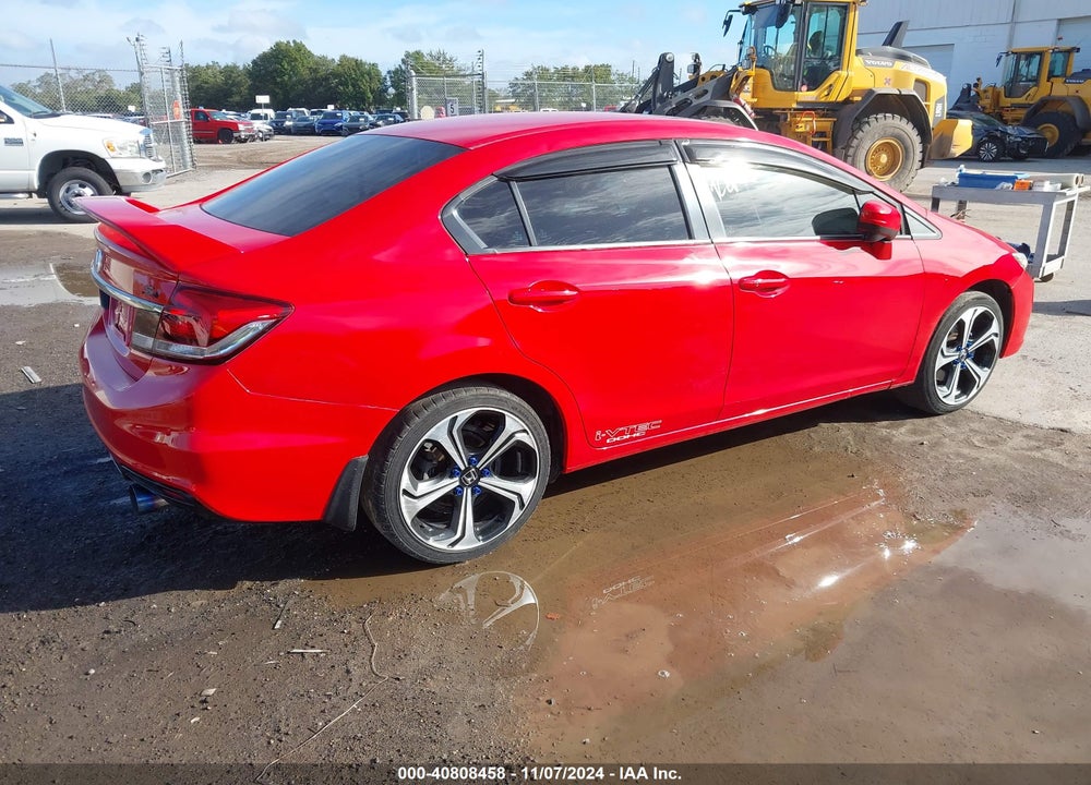 2015 HONDA CIVIC SI VIN: 2HGFB6E56FH707573