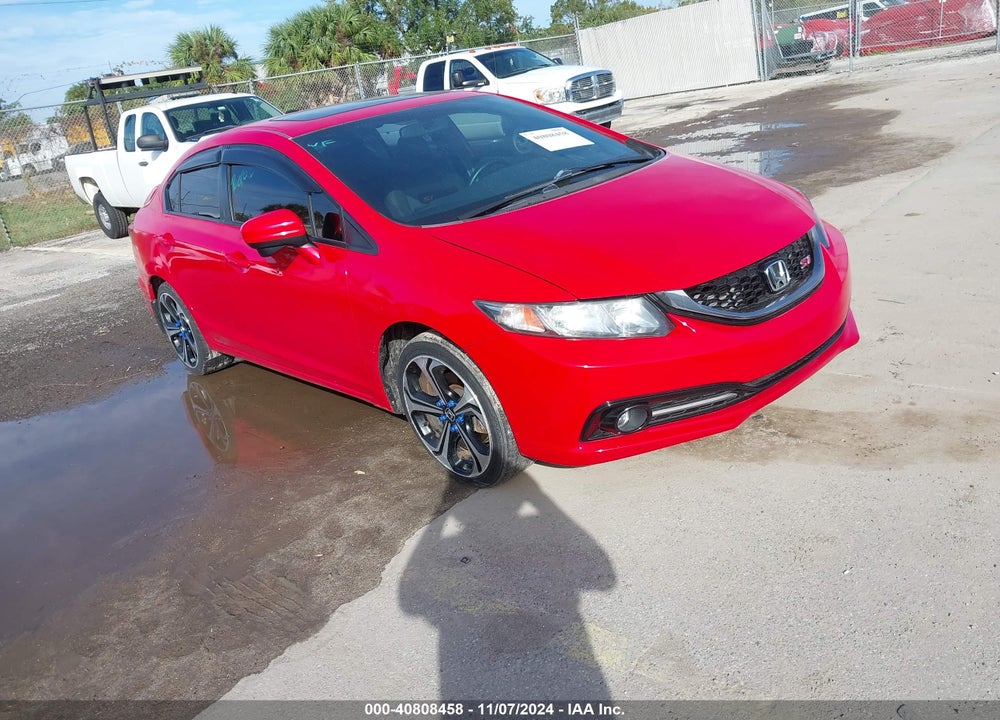2015 HONDA CIVIC SI VIN: 2HGFB6E56FH707573