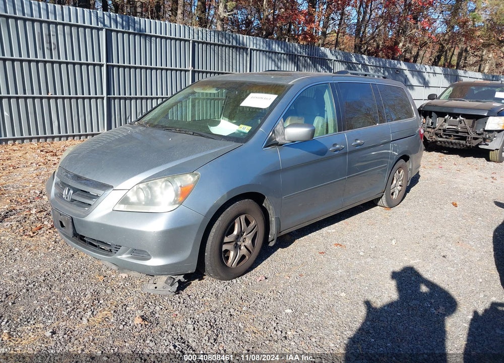 2006 HONDA ODYSSEY EX-L VIN: 5FNRL38666B045348