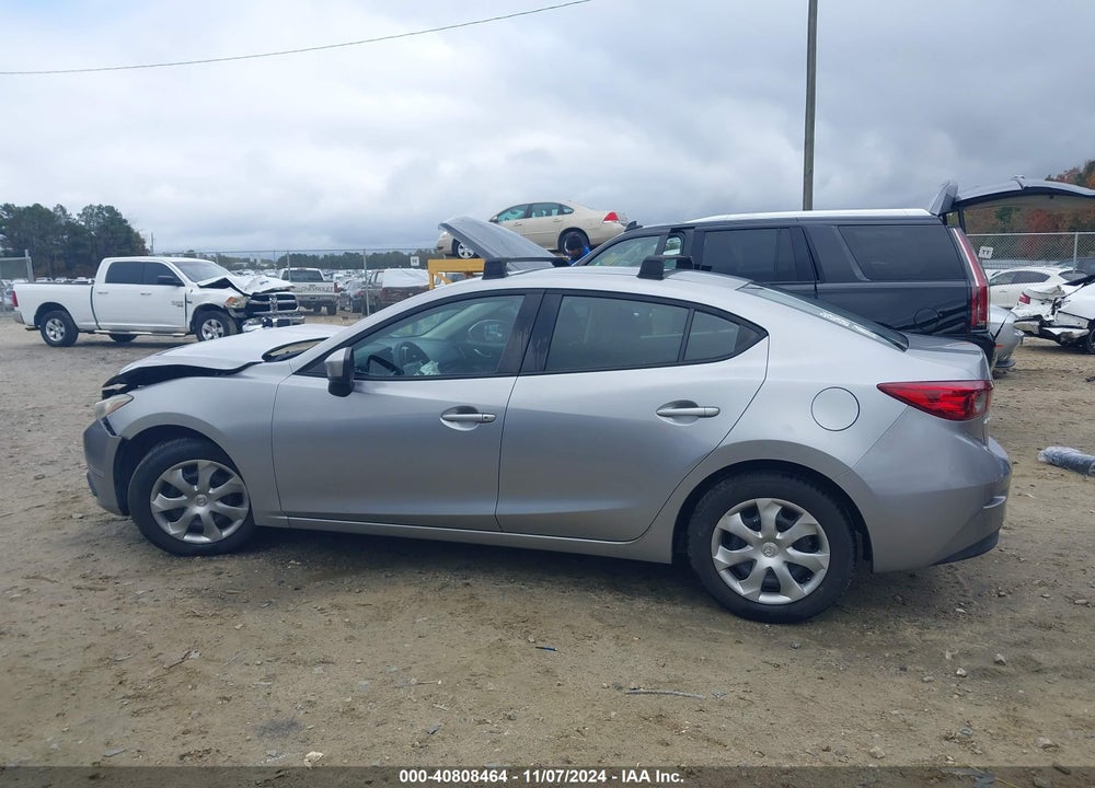 2014 MAZDA 3 I SPORT VIN: JM1BM1U7XE1197805