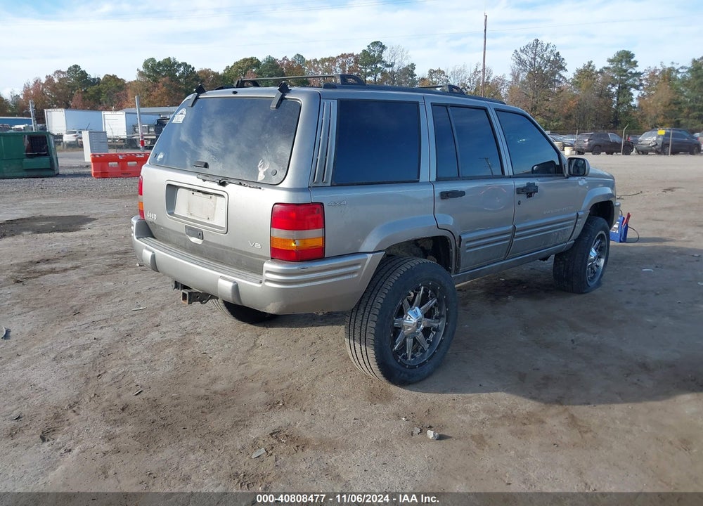 1998 JEEP GRAND CHEROKEE LIMITED VIN: 1J4GZ78Y8WC258002