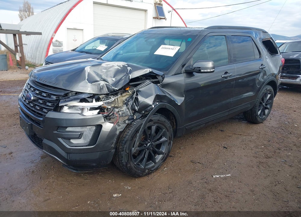 2017 FORD EXPLORER XLT VIN: 1FM5K8D84HGC22442
